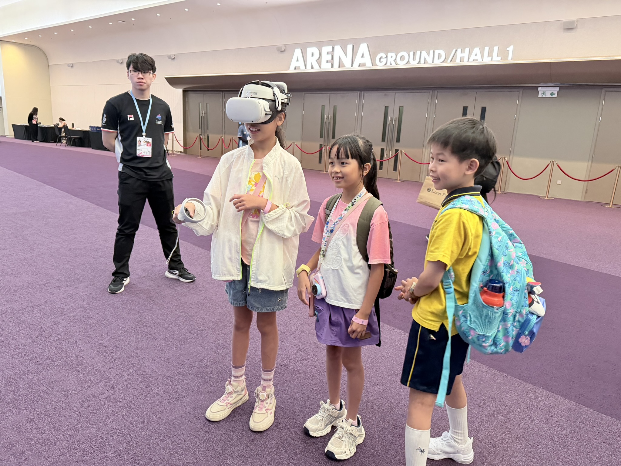 Virtual-reality fencing technology demonstration
